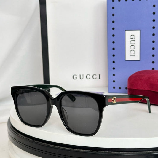 Classic GG Square Sunglasses with Signature Stripe Detail