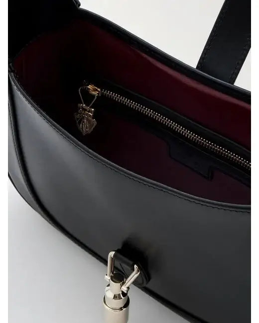 Black Jackie Shoulder Bag